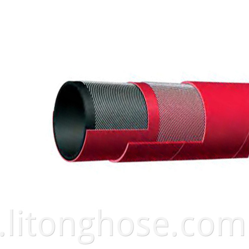 Fire retardant rubber hose